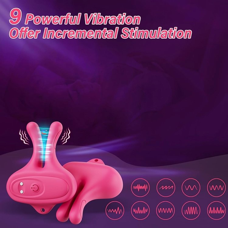 SMD Smooth Operator, 2-in-1 Nipple Stimulator & Clitoral Vibrator, Κλειτοριδικός Δονητής & Δονούμενοι Σφιγκτήρες Θηλών, Pink