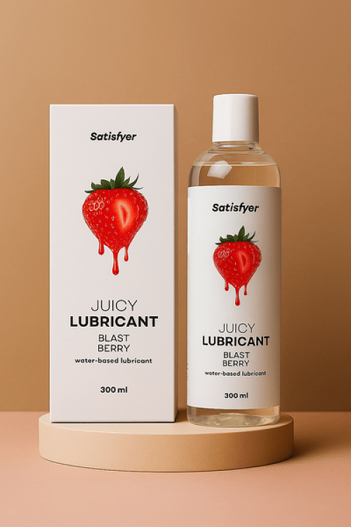 Satisfyer Juicy Lubricant, Water Based Λιπαντικό, Βlast Berry, 300ml