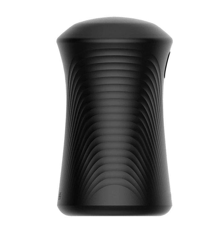 SMD Philyra Male Masturbator, Vibrating Realistic Textured Vagina, 3 Sucking Modes With Handle, Black