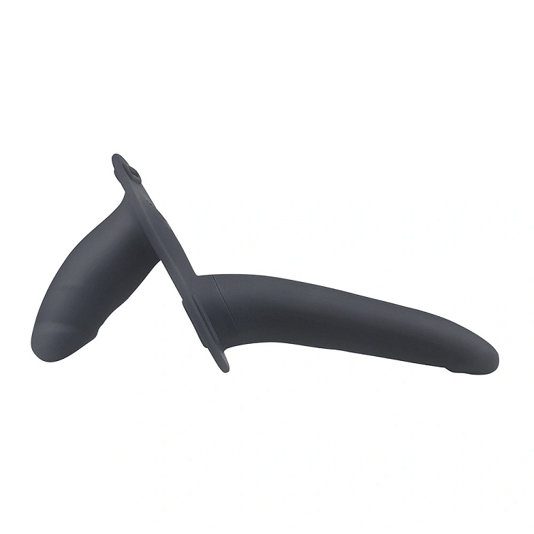 SMD Twix Banger Double Strap-On Dildo with Remote, Adjustable Harness with Anal & G-spot Stimulation & Multi-Speed ​​Vibrations, Black