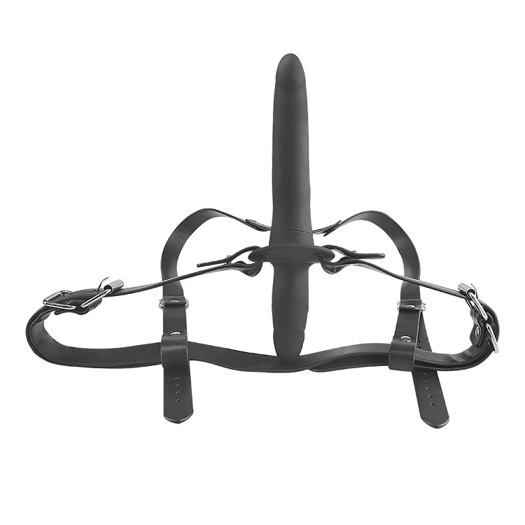 SMD Twix Banger Double Strap-On Dildo with Remote, Adjustable Harness with Anal & G-spot Stimulation & Multi-Speed ​​Vibrations, Black