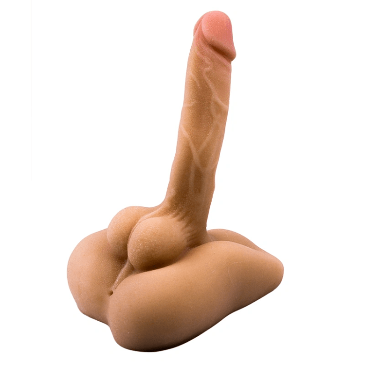 SMD Dual Fantasy, 2-in-1 Sex Doll with 19cm Dildo Bendable and Tight Anus, Flesh