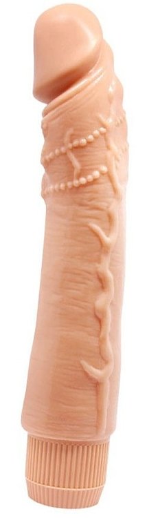 SMD Rosario, Realistic Vibrator Dildo 24cm Multi-Speed, Flesh