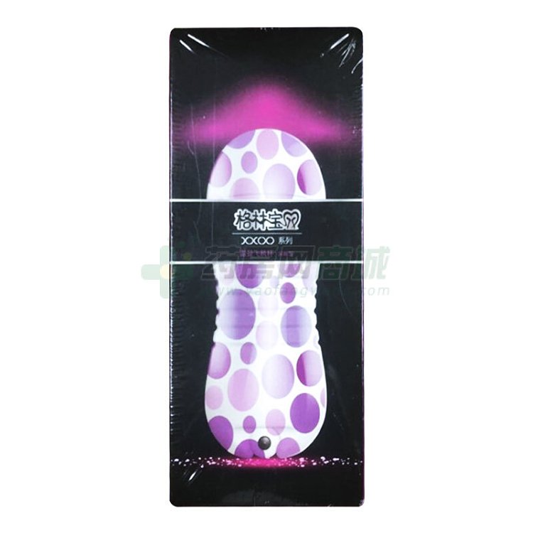 XXOO Male Mouth Masturbator with Bullet Vibrator, Αυνανιστήρι σε Σχήμα Στόματος με Bullet δονητή, 17cm, Purple