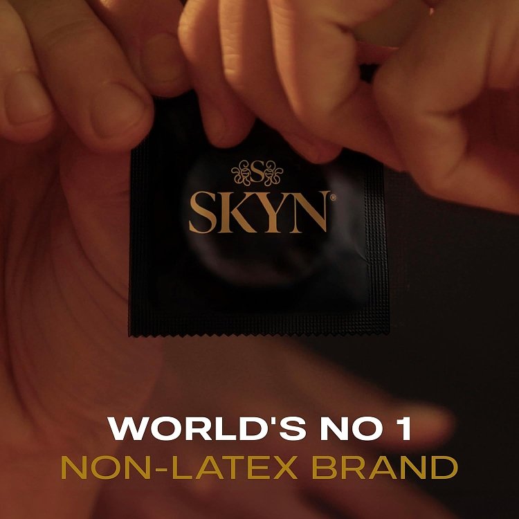Skyn Extra Lube Condoms without Latex, Maximum Comfort 10pcs