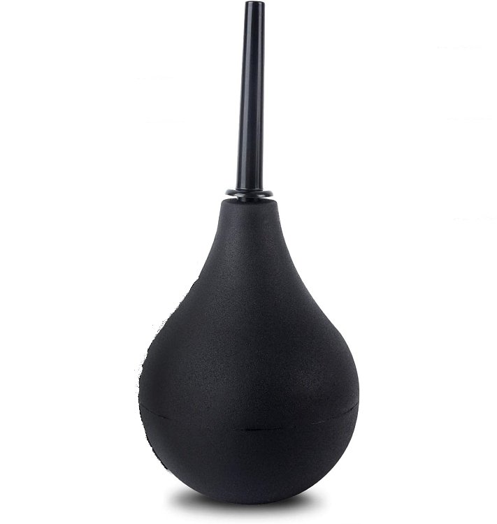 SMD Enema Bulb for Intestinal Cleansing 160ml, Internal Cleansing, Black