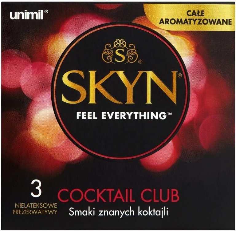 Skyn Cocktail Latex-Free Condoms (Various Flavors) 3pcs