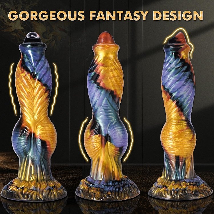 SMD Mutantic Titan, Realistic Monster Dildo 26cm with Thrusting Mode and Control via Remote & APP