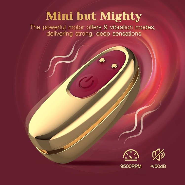 Tracy's Dog LOVE Remote Couple Interactive Kit, Dual Cock Ring, Couple & Finger Vibrator with Vibrating Bullet, Red