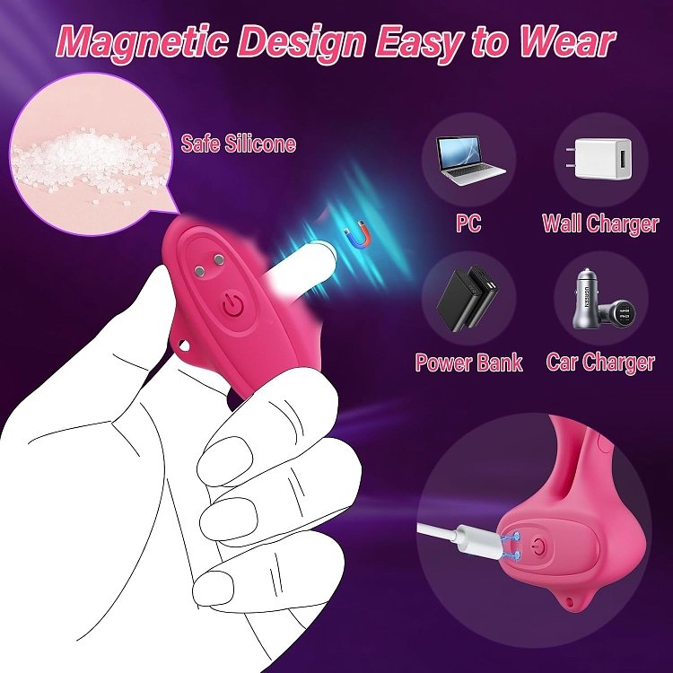 SMD Smooth Operator, 2-in-1 Nipple Stimulator & Clitoral Vibrator, Κλειτοριδικός Δονητής & Δονούμενοι Σφιγκτήρες Θηλών, Pink