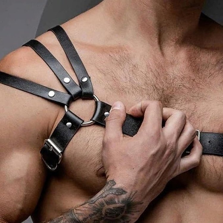 SMD Centurion, Strap Harness από Vegan Leather, Black