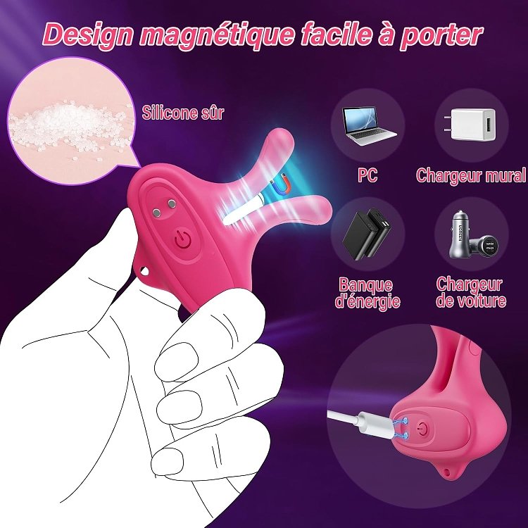 SMD Smooth Operator, 2-in-1 Nipple Stimulator & Clitoral Vibrator, Κλειτοριδικός Δονητής & Δονούμενοι Σφιγκτήρες Θηλών, Pink