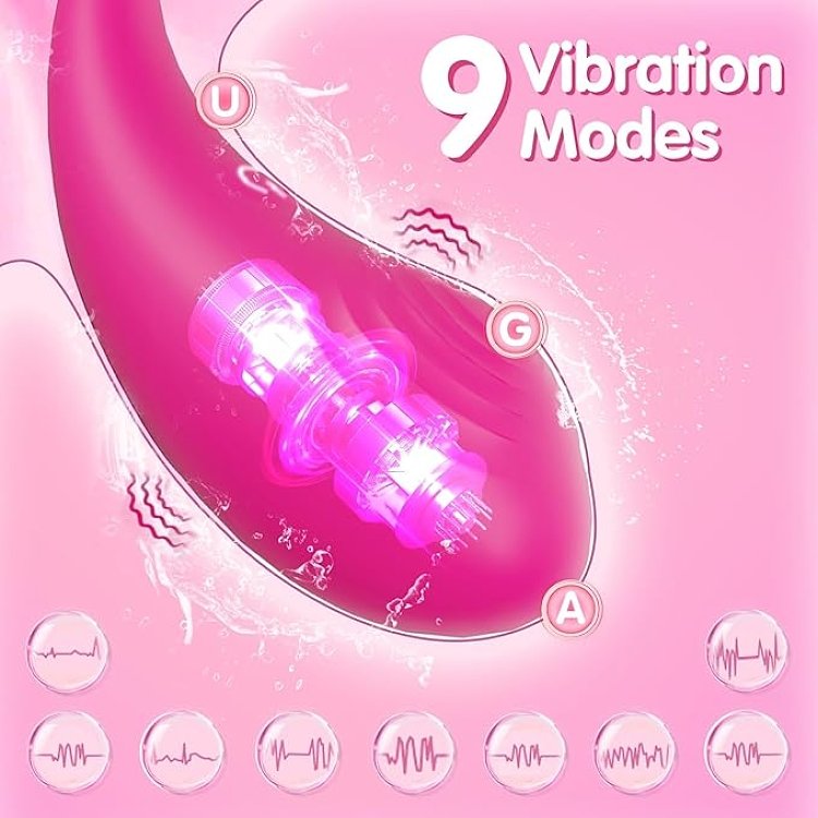 SMD Wavehead, App Controlled Vibrator for Couples, Ασύρματος Κλειτοριδικός Δονητής με Bluetooth για Ζευγάρια, Pink