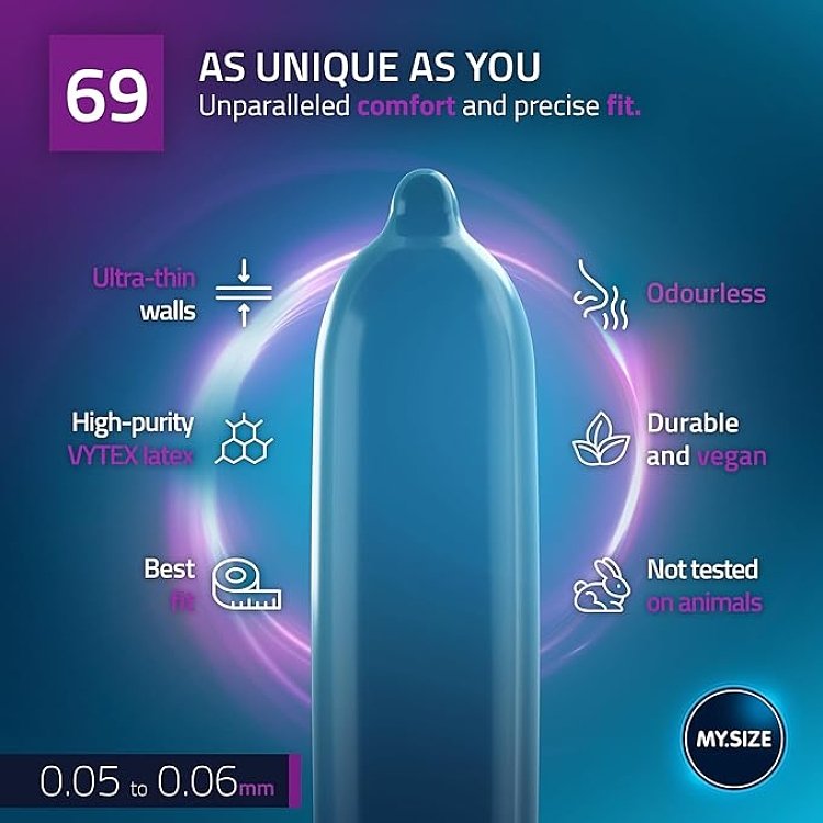 My Size Pro Προφυλακτικά 69mm, Size 7 XL, 10τμχ