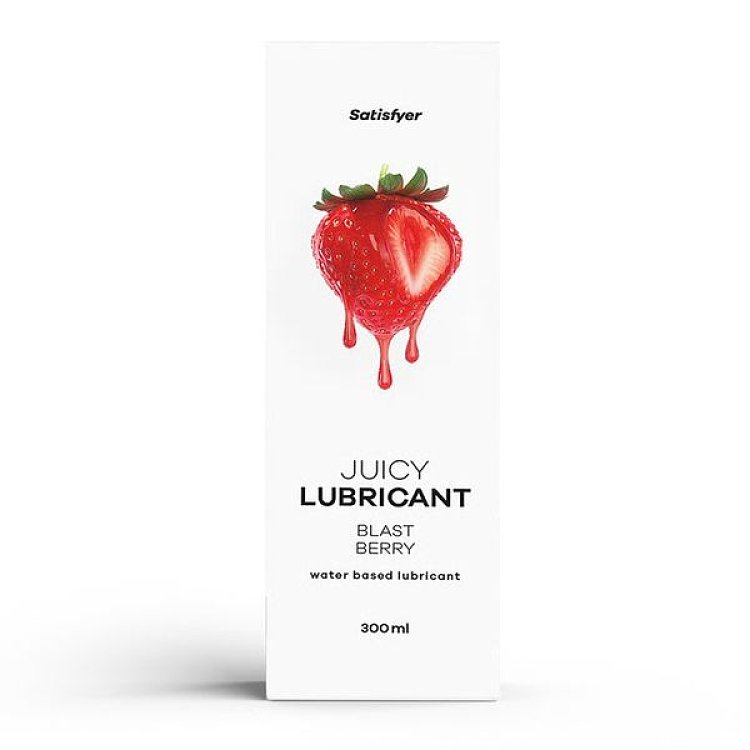 Satisfyer Juicy Lubricant, Water Based Λιπαντικό, Βlast Berry, 300ml