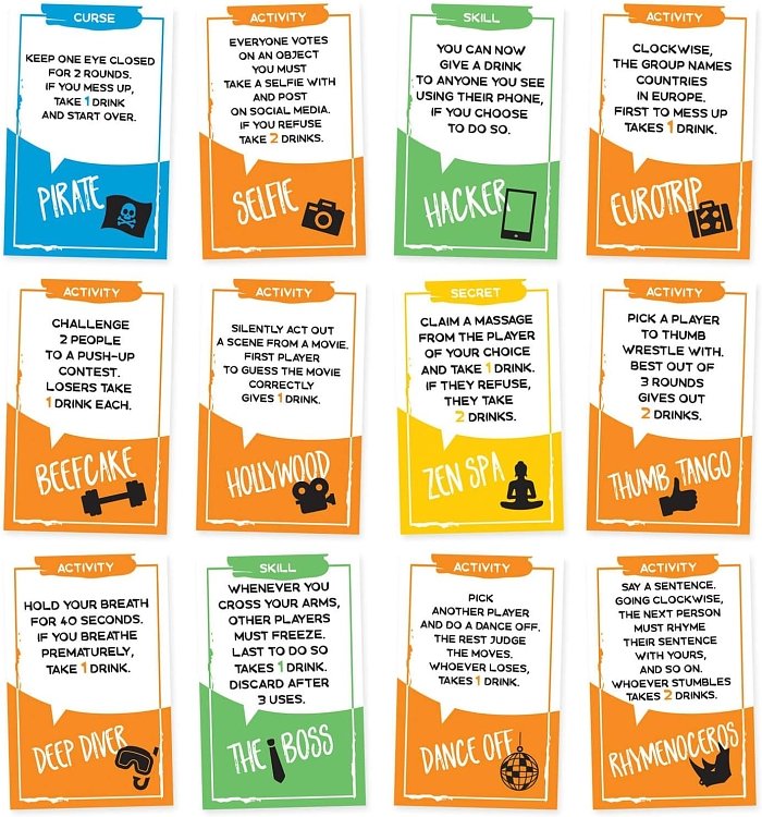 Sotally Tober Drinking Games for Adults Board Game for 2+ Players 21+ Years Old (EN)