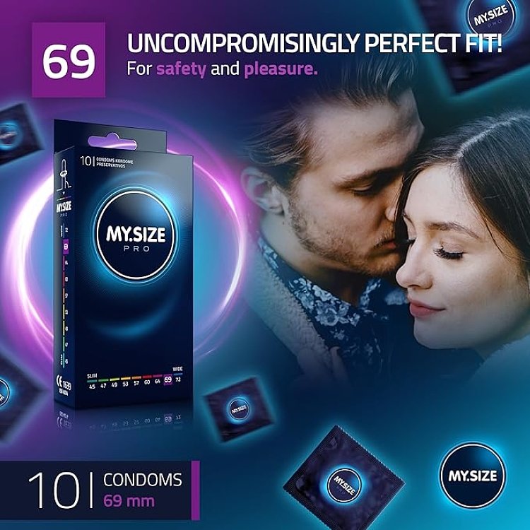 My Size Pro Προφυλακτικά 69mm, Size 7 XL, 10τμχ