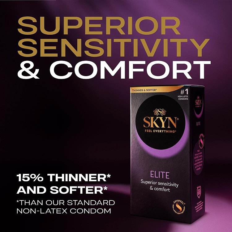 Skyn Elite Condoms Thin Natural 10pcs