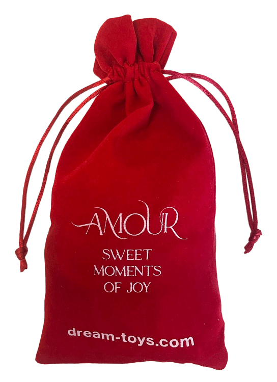 DreamToys Amour the Magic Of Love Vibrator Wand & Foreplay Couples Gift Kit, 6 Accessories, Red