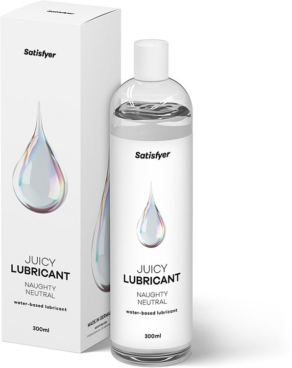 Satisfyer Juicy Lubricant, Water Based Λιπαντικό, Naughty Neutral 300ml