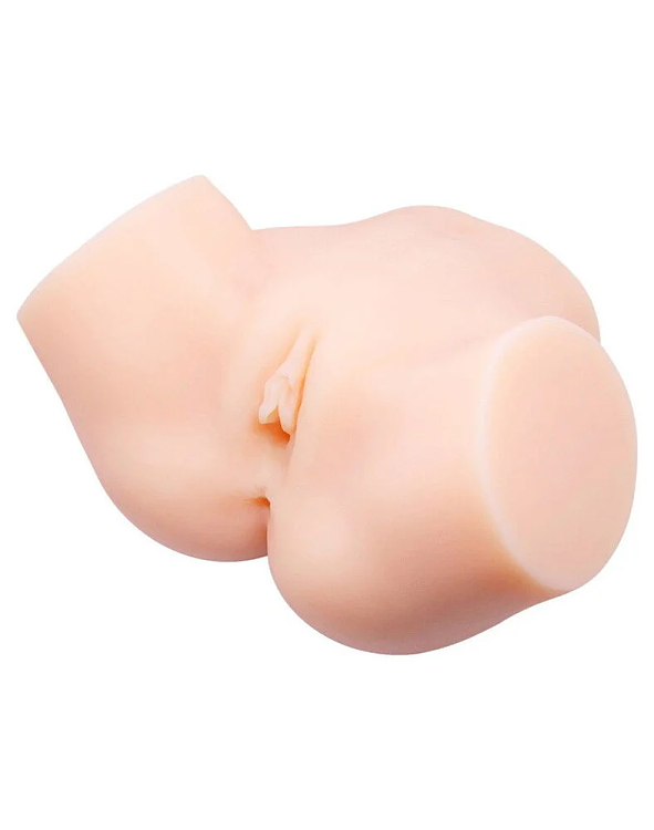 Crazy Bull Samantha, Vagina & Anus Masturbator Δονούμενο, Life-Like Skin, Flesh