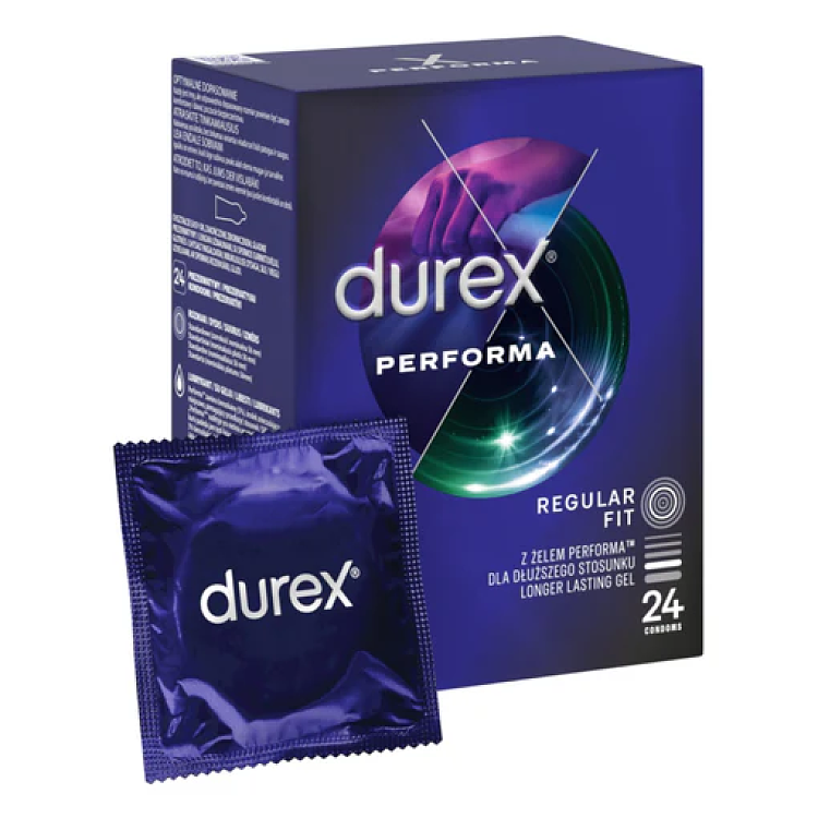Durex Προφυλακτικά Performa με Επιβραδυντικό 24τμχ
