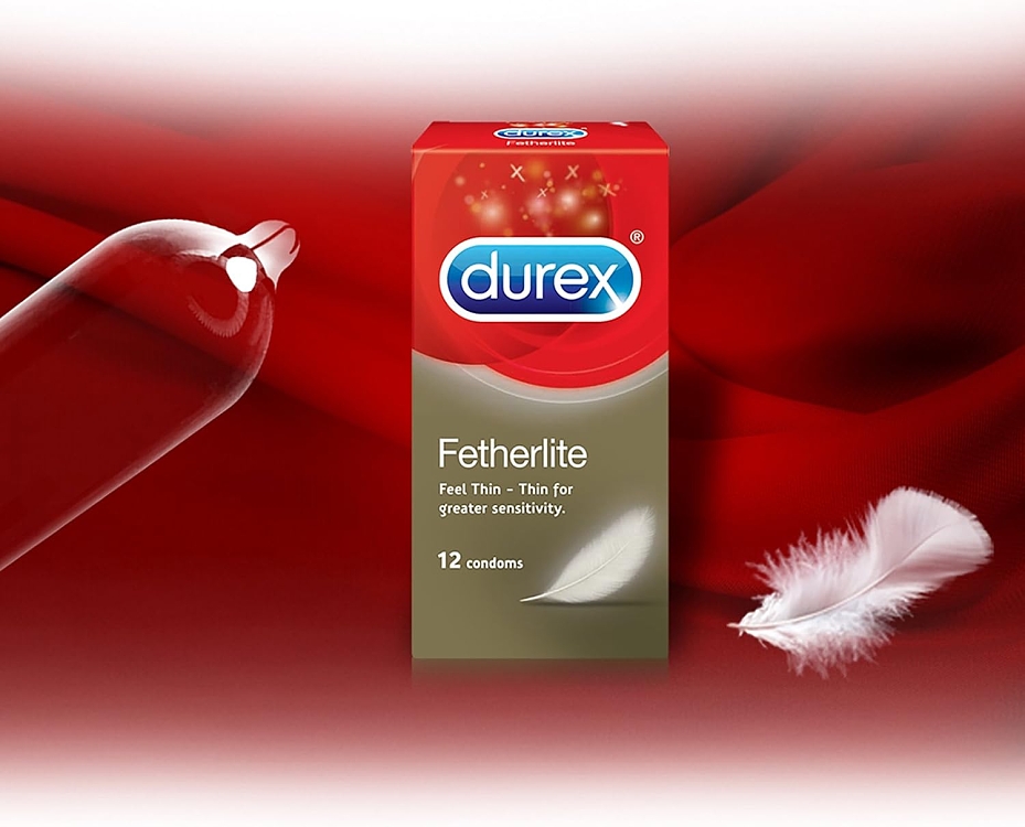 Durex Fetherlite Thin Condoms 12 pcs