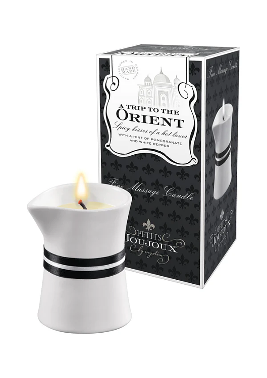 Petits Joujoux Massage Candle Orient, with pomegranate & white pepper 120 gr.