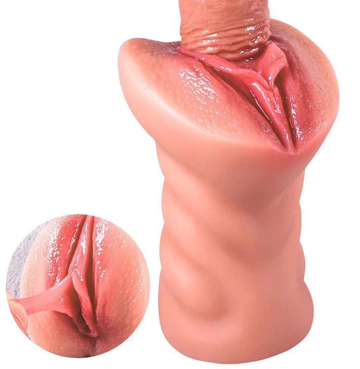 SMD Vixen Jasmine, Vagina Masturbator with 3D Textured Realistic Pussy, Flesh
