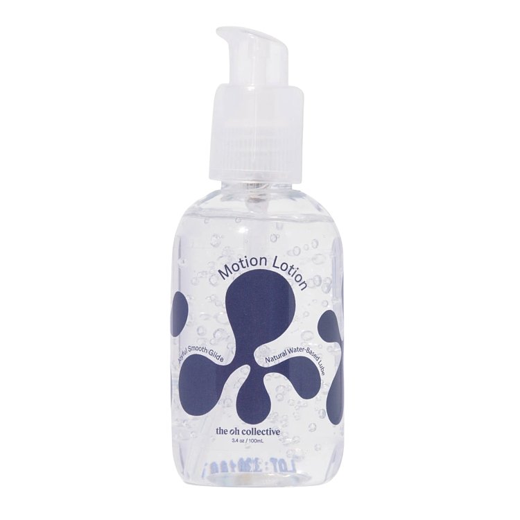The Oh Collective Motion Lotion, Water Based Lube 100ml, Λιπαντικό με βάση το Νερό, Zero Parabens & Phthalates, Clear Navy