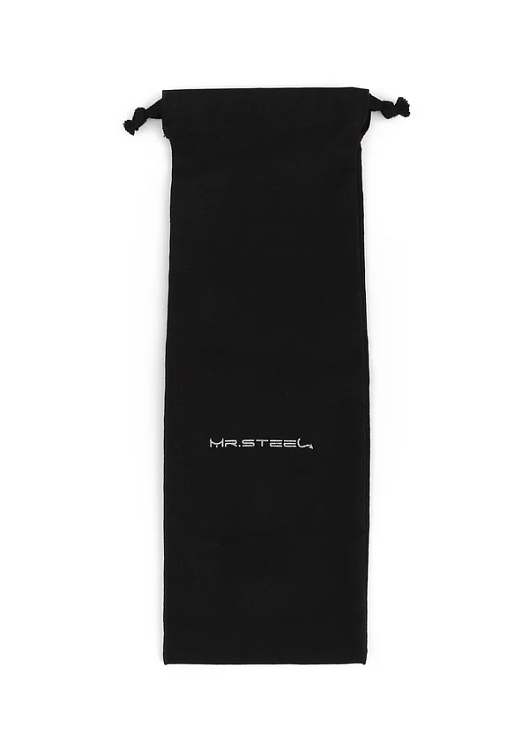 Mr. Steel Brutal Chastity Cage, Premium Stainless Steel Penis Cage, Black