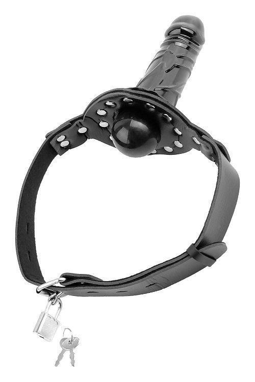 Pipedream Fetish Fantasy Series Deluxe Ball Gag With Dildo, Black