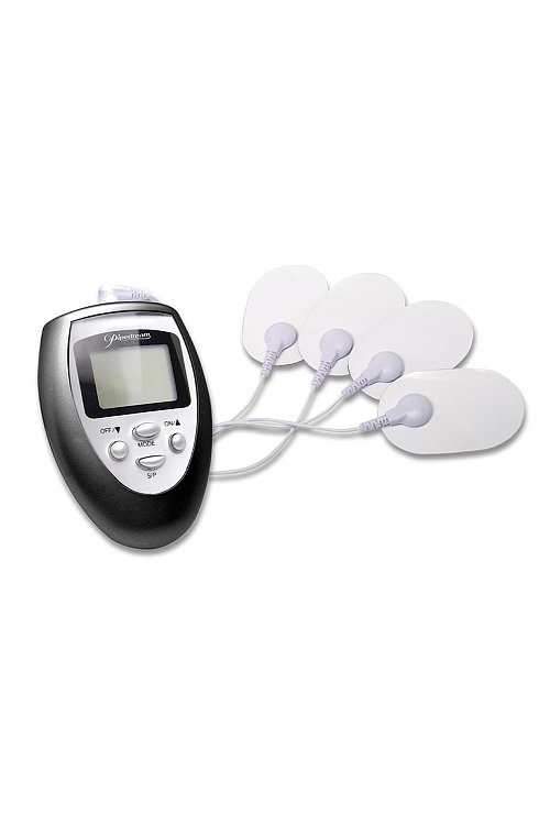 Pipedream Fetish Fantasy Series Shock Therapy Kit, Electric Stimulation Shock Kit, Adjustable Function & Intensity, White
