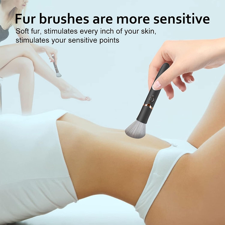 SMD Aye Liner Brush Vibrator, Μίνι Δονητής με 10 Vibrating Modes, Black / Gold