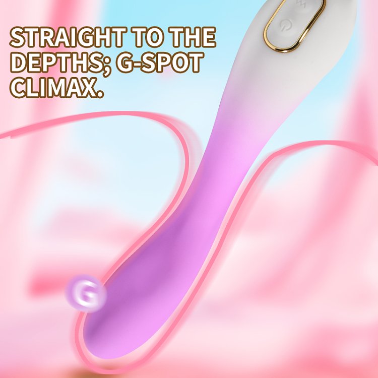 SMD Starry Enchantment, Flexible Silicone G-Spot Vibrator, Sky Purple