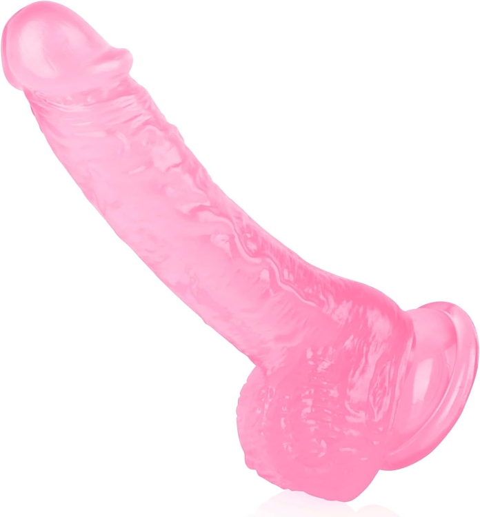 SMD Vanguard, Realistic Dildo 18cm Ρεαλιστικό Dildo με Βεντούζα, Pink