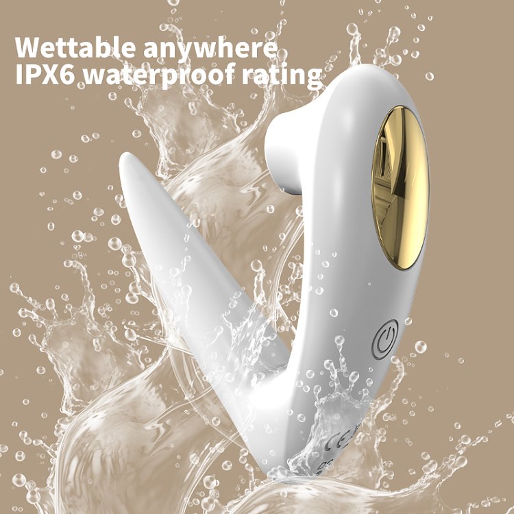 SMD Wings of Dreams, Clitoral Sucking Vibrator, Silicone Dual G-Spot & Clitoris Stimulation 10 Vibration & Suction Modes