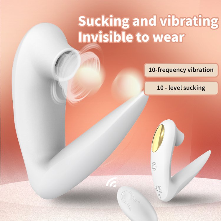 SMD Wings of Dreams, Clitoral Sucking Vibrator, Silicone Dual G-Spot & Clitoris Stimulation 10 Vibration & Suction Modes