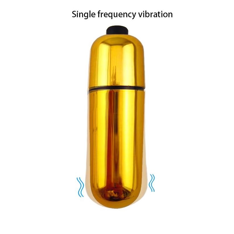 SMD Love Bullet, Pocket Bullet Vibrator, 6cm, Gold