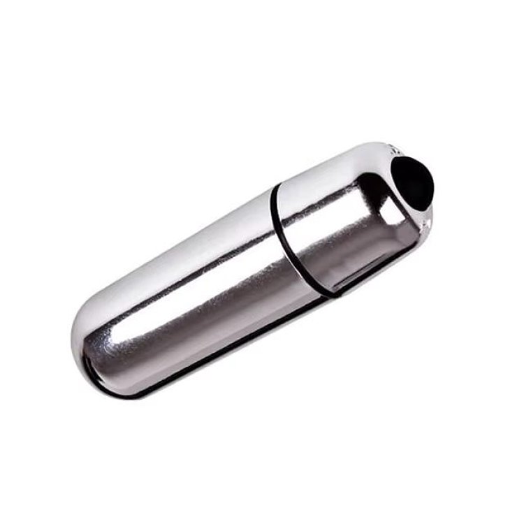 SMD Love Bullet, Pocket Bullet Vibrator, 6cm, Silver