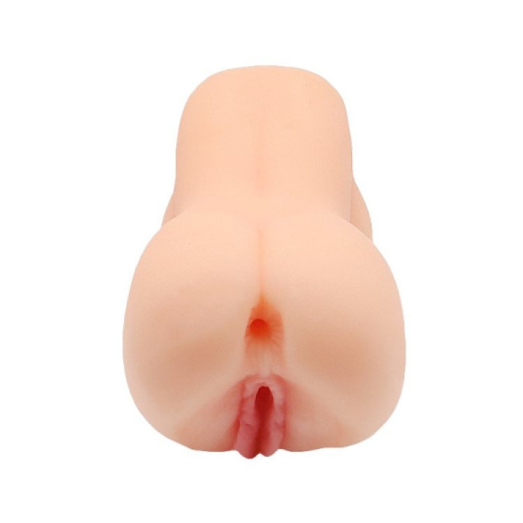 SMD Pocket Pussy Masturbator, 2-in-1 Pussy, Ass & Tits Realistic Textured Masturbator