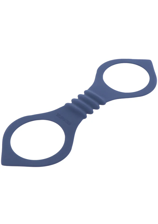 Taboom Silicone Supreme Ankle Cuffs, Ποδοπέδες Αστραγάλων Σιλικόνης, Blue