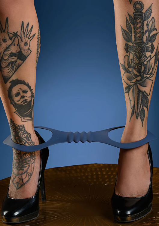 Taboom Silicone Supreme Ankle Cuffs, Ποδοπέδες Αστραγάλων Σιλικόνης, Blue
