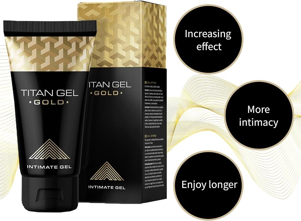 Titan Gel Gold Διεγερτικό Gel Ενίσχυσης για Άνδρες 50ml