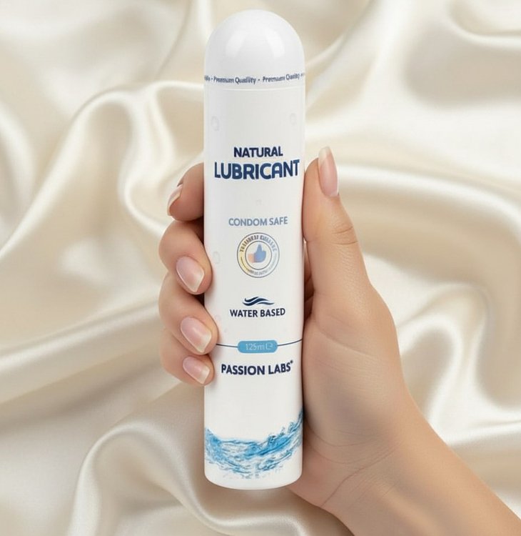 Passion Labs Natural Water Based Lubricant, Λιπαντικό με Βάση το Νερό, 125 ml