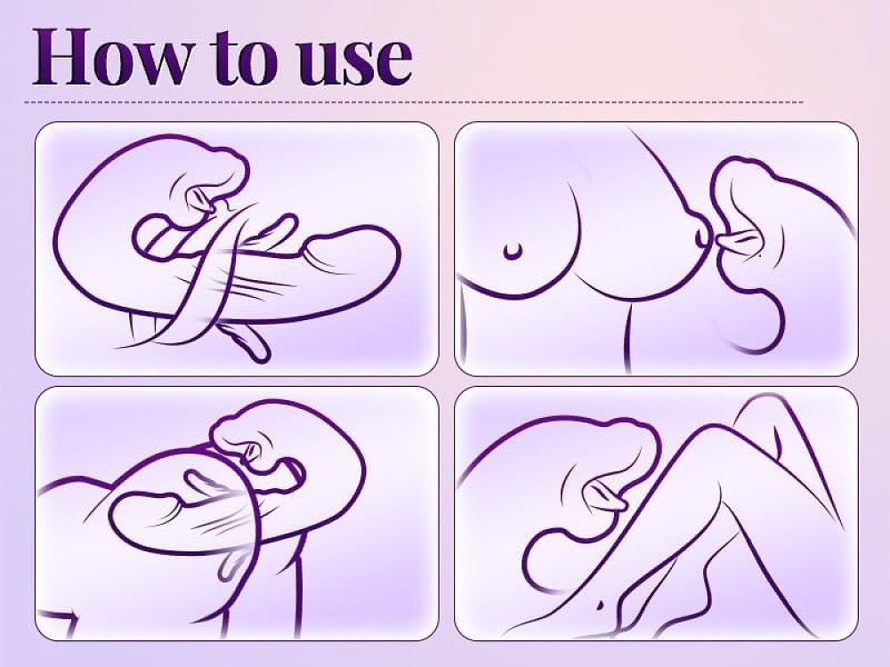 SMD Multitasker X3 , Clitoral Licking, Flapping & G Spot Vibrator 3-in1, Πολυχρηστικός Δονητής με 9 Vibrating Modes, Purple