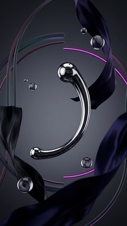 SMD HotSteel, Stainless Steel Curved G-Spot & P-Spot Dildo