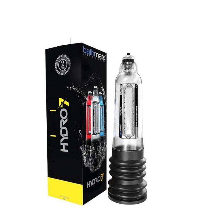 Bathmate Hydro7, Υδραυλική Τρόμπα Πέους, Clear