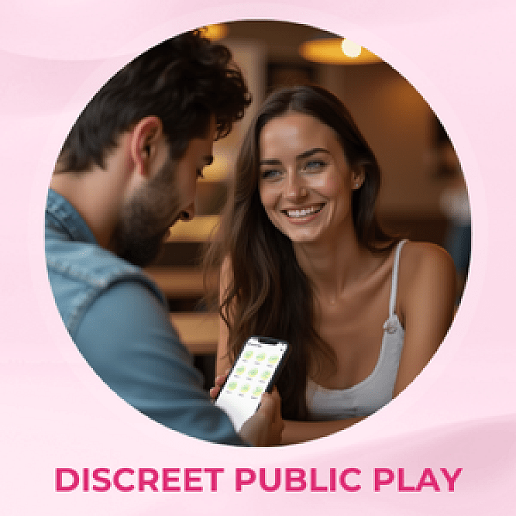 SMD App Controlled Vibrator for Couples, Ασύρματος Κλειτοριδικός Δονητής με Bluetooth για Ζευγάρια, Pink