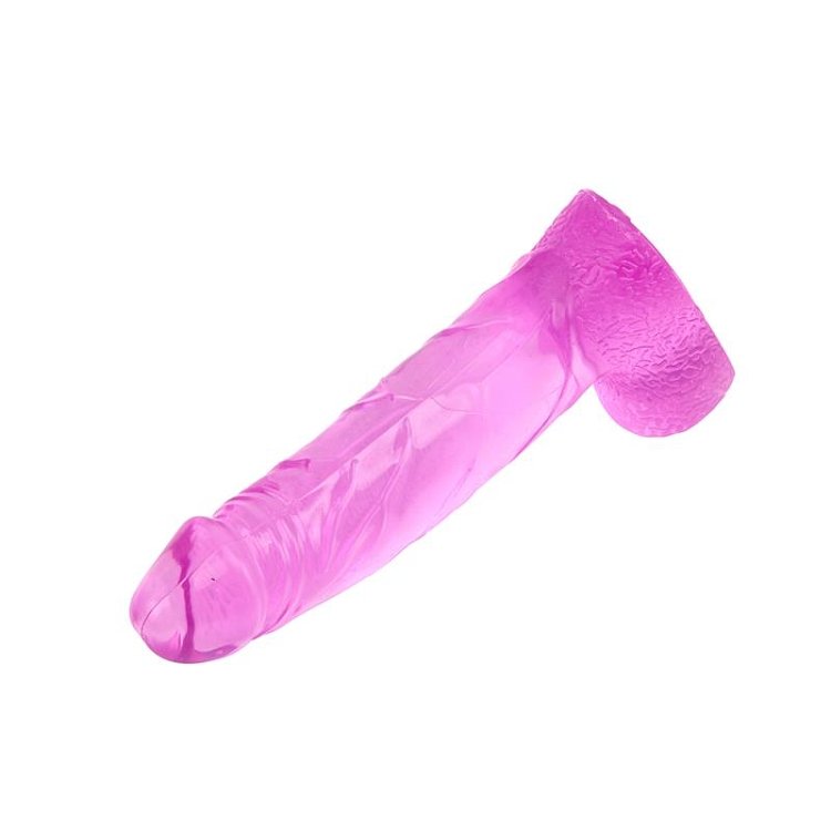 Chisa Novelties Slim Fit Ding Dong, Realistic Dildo 13cm Ρεαλιστικό Dildo με Όρχεις, Pink